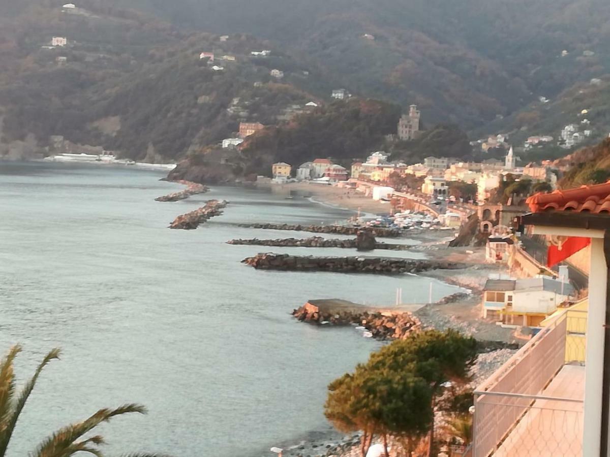 Villa Un Gioiello Con Vista Mare Moneglia Exterior foto