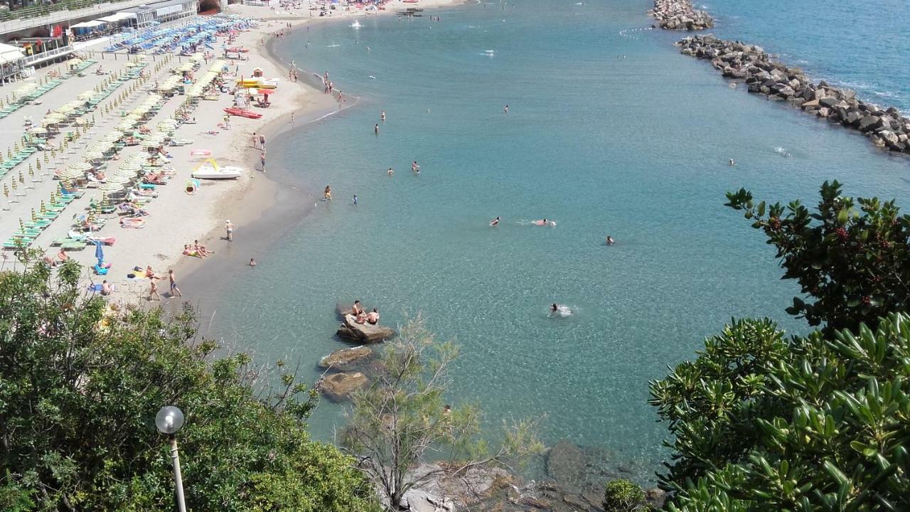 Villa Un Gioiello Con Vista Mare Moneglia Exterior foto